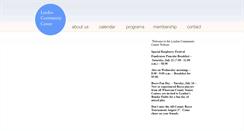 Desktop Screenshot of lyndencommunitycenter.org